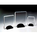 10 1/2" Rectangle Optical Crystal Award